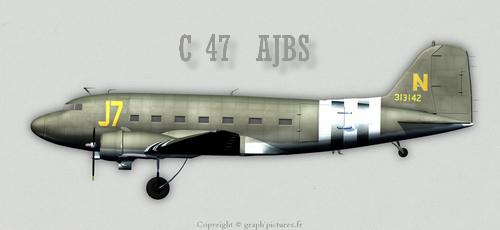 C 47 de association J B Salis 